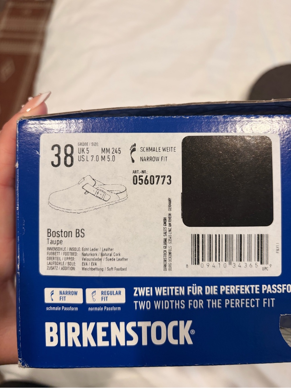 Birkenstock Boston EU 38 - Picture 6 of 6